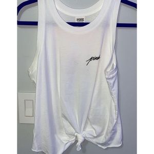 PINK Victoria Secret Cropped Tank Top
